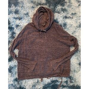 Barefoot‎ Dreams CozyChic Life Heathered Gray Pullover Hoodie 1X